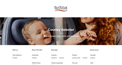 Desktop Screenshot of britax.com